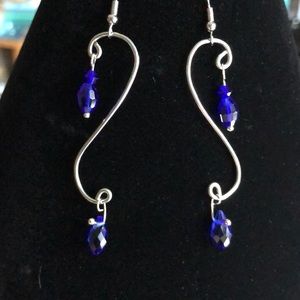 Cobalt Blue S earrings